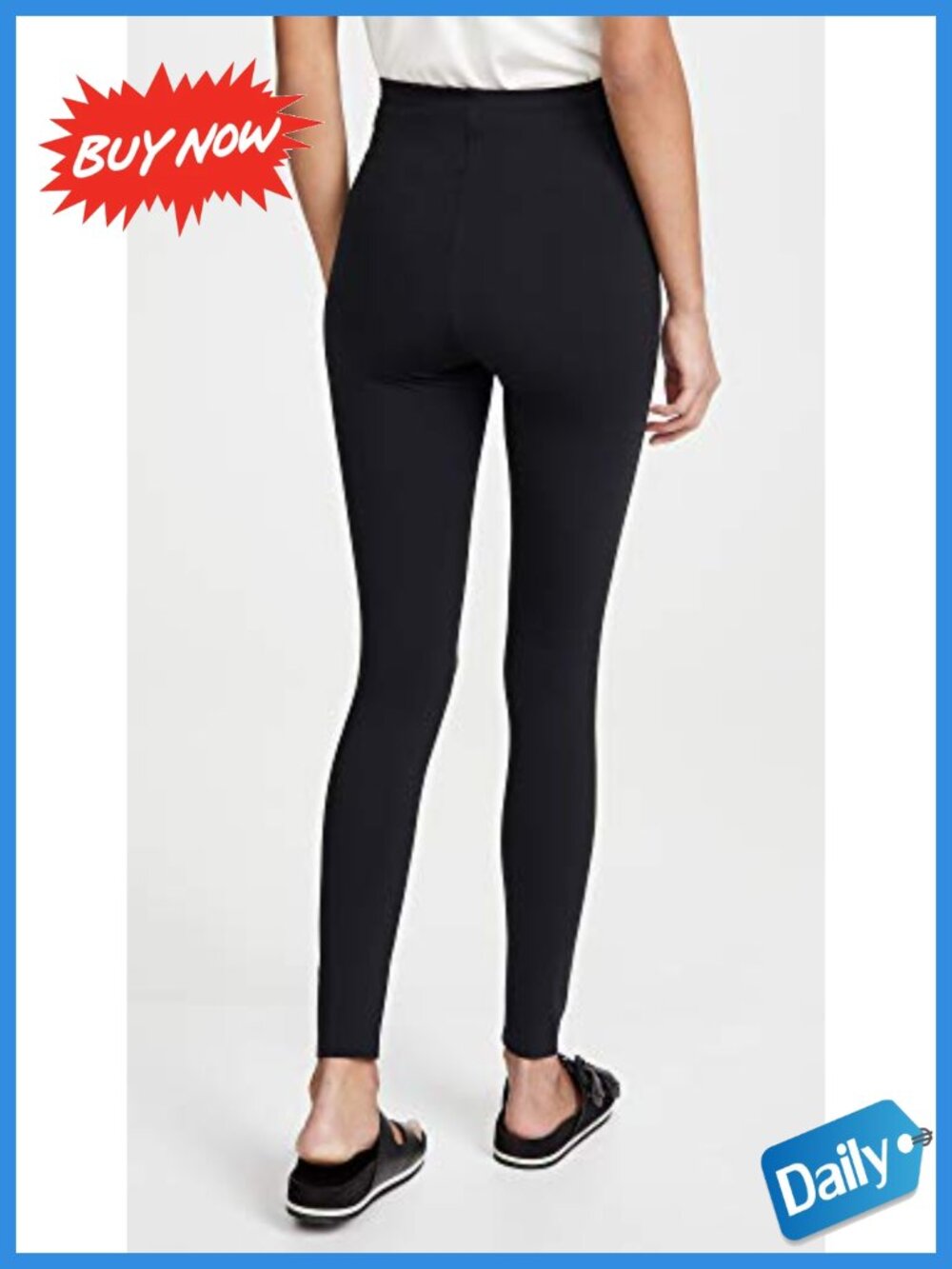 Commando Fast Track Compression Leggings High Rise Full Length - Picture 2 of 6